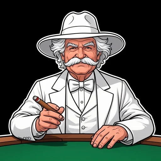 Mark Twain — AI poker opponent